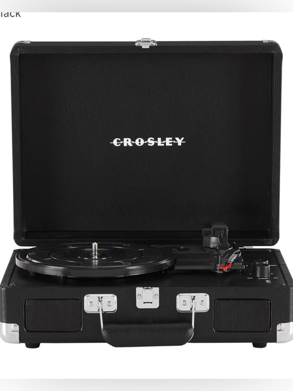 Crosley Cruiser Plus Vintage 3-Speed
Suitcase Vinyl Record Player